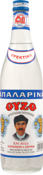 Ούζο Απαλαρίνα Μπλε