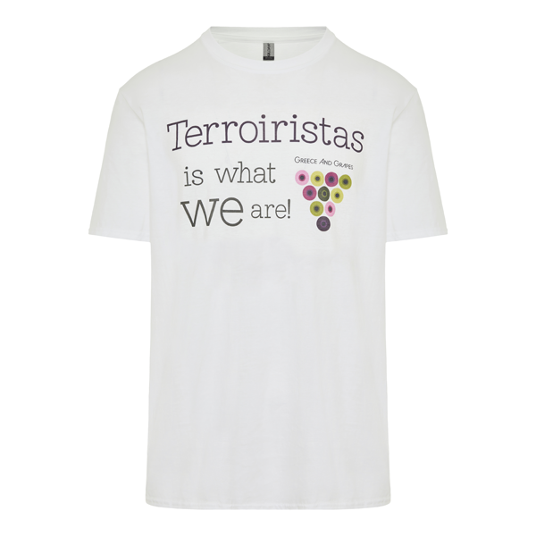 Λευκό T-shirt Ανδρικό #1