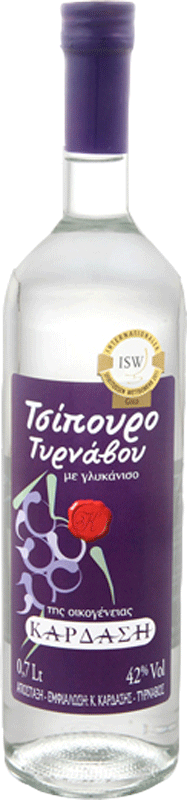 Τσίπουρο Τυρνάβου με γλυκάνισο