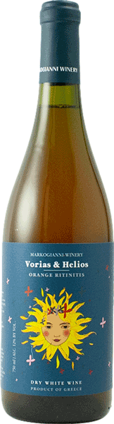 Οινοποιία Μαρκόγιαννης Βοριάς & Ήλιος Orange Ρητινίτης