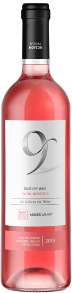 Κτήμα Μουσών 9 Εννέα Ροζέ 2025