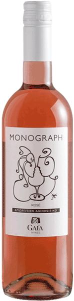 Γαία Οινοποιητική Monograph Αγιωργίτικο & Μοσχοφίλερο Ροζέ 2024