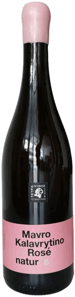 Οινοποιείο Τετράμυθος Μαύρο Καλαβρυτινό Ροζέ Naturε 2024