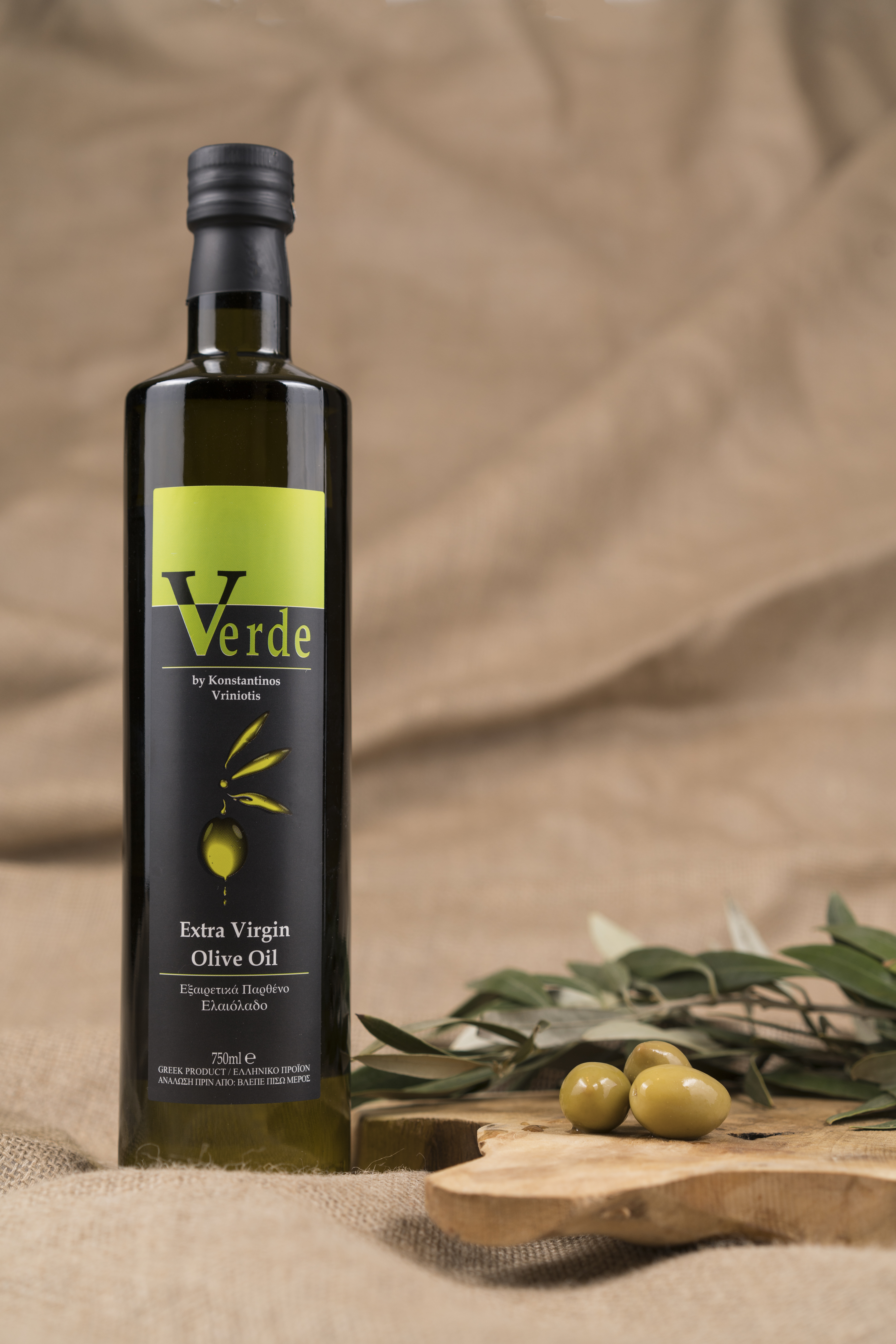 Οινοποιείο Βρυνιώτης Verde Έξαιρετικά Παρθένο Ελαιόλαδο 750ml