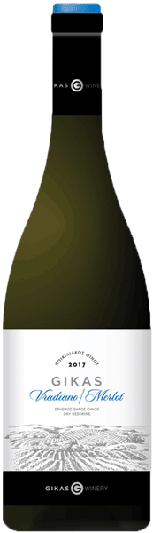 Οινοποιείο Γκίκας Βραδιανό-Merlot 2018