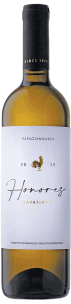 Οινοποιείο Παπαγιαννάκου Honores Σαββατιανό 2015