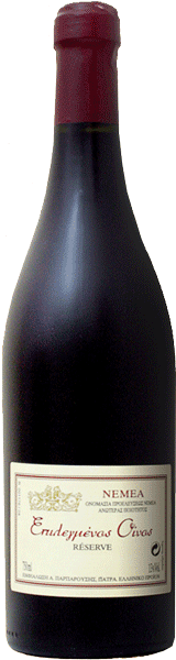 Οινοποιία Παρπαρούσης Επιλεγμένος Οίνος Νεμέα Reserve 2018