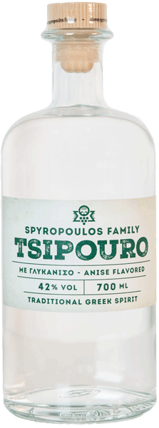 Αποσταγματοποιία Σπυρόπουλου Τσίπουρο με γλυκάνισο 700ml