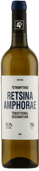 Οινοποιείο Τετράμυθος Ρετσίνα Αμφορά