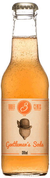 Three Cents Mandarin & Bergamot Soda