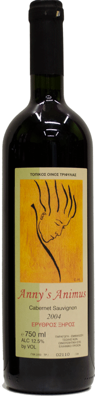 Οινοποιητική Τσώλης Anny's Animus Cabernet Sauvignon 2006