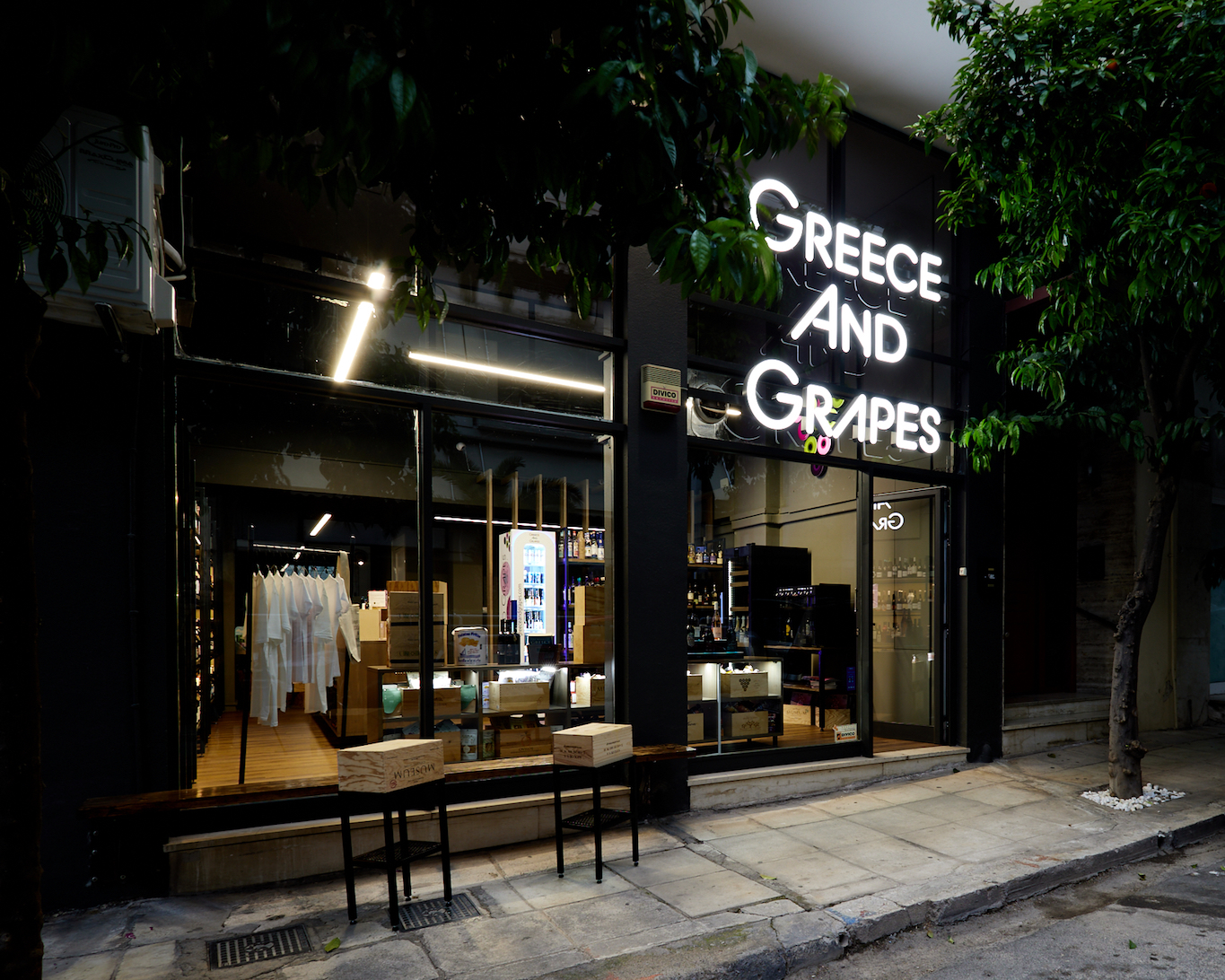 Greece and Grapes Showroom